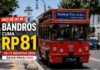 HUT ke-81 RI, Keliling Bandung Naik Bandros Cuma Rp81 Bandros Cuma Rp81 - lintas priangan