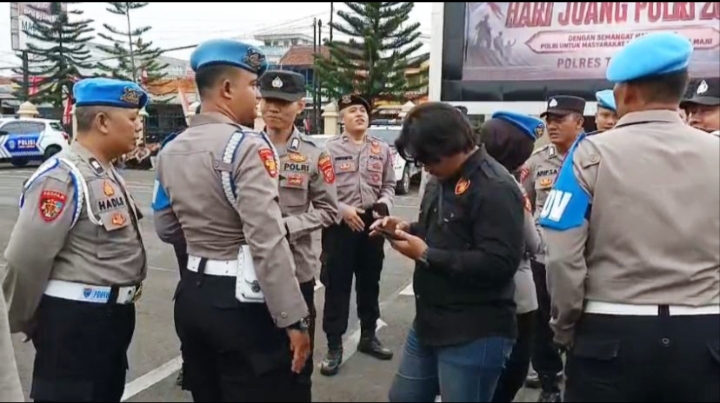 Cegah Judi Online Polres Tasikmalaya - lintas priangan