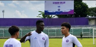 Ezechiel N’Douassel Mulai Latihan Bersama PSGC Ciamis, Lini Depan Makin Tajam Ezechiel N'Douassel Latihan PSGC Ciamis- lintas priangan