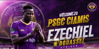 Ezechiel N’Douassel ke PSGC Ciamis, Perjalanan Karier Sang Mesin Gol ‘King Eze’ dari Chad Ezechiel N’Douassel PSGC Ciamis - lintas priangan