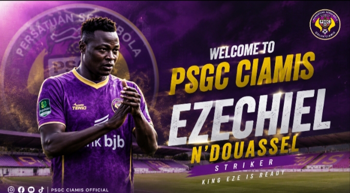 Ezechiel N’Douassel PSGC Ciamis - lintas priangan