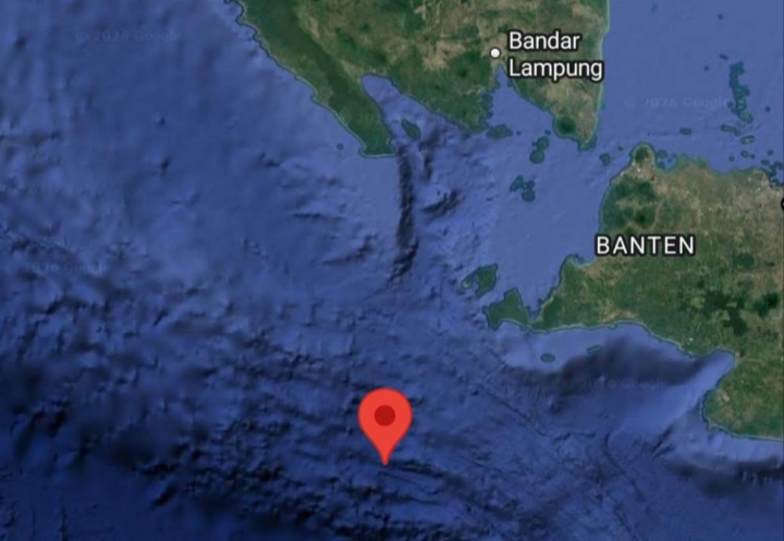 Gempa M5,8 Guncang Sumur Banten - lintas priangan