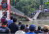 Jembatan Pongpet Pangandaran Anjlok Usai Diresmikan, Penyebab Belum Diketahui Jembatan Pongpet Pangandaran