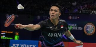 Kejuaraan Dunia BWF 2026: Jonatan Christie Hadapi Jason Teh di 32 Besar Kejuaraan Dunia BWF 2026