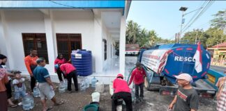 Kekeringan Pangandaran, 130 Ribu Liter Air Bersih Sudah Disalurkan Kekeringan Pangandaran- lintas priangan