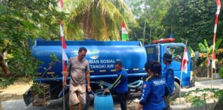 Kekeringan Pangandaran, 75 Ribu Liter Air Bersih Digelontorkan ke Warga di 4 Kecamatan Kekeringan Pangandaran - lintas priangan