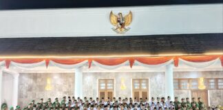 54 Paskibraka Ciamis Resmi Dikukuhkan, Bupati Herdiat Titip Pesan Jelang 17 Agustus Paskibraka Ciamis 2026 Dikukuhkan - lintas priangan