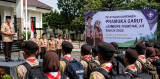32 Pramuka Garut Dijadwalkan Dilepas Menuju Jambore Nasional 2026 Pramuka Garut