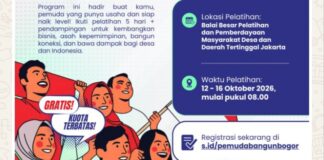 Pemuda Kabupaten Bogor Punya Usaha? Kesempatan Emas Program Inkubasi, Kuota Terbatas Program pemuda Kabupaten Bogor - lintas priangan