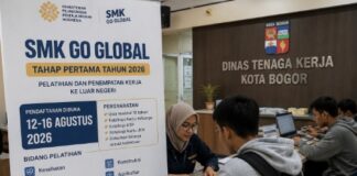 SMK Go Global Dibuka 12–16 Agustus, Disnaker Kota Bogor Sebarkan Pendaftaran SMK go global