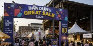 Bandung Great Sale Mulai 21 Agustus, Lebih dari 700 Pelaku Usaha Terlibat Bandung Great Sale