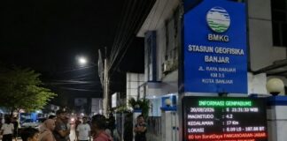 Gempa Pangandaran M4,2 Terasa di Ciamis dan Sejumlah Wilayah gempa Pangandaran