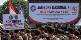 Hari Pramuka ke-65, Kontingen Priangan Timur Ikuti Jambore Nasional XII Jambore Nasional XII