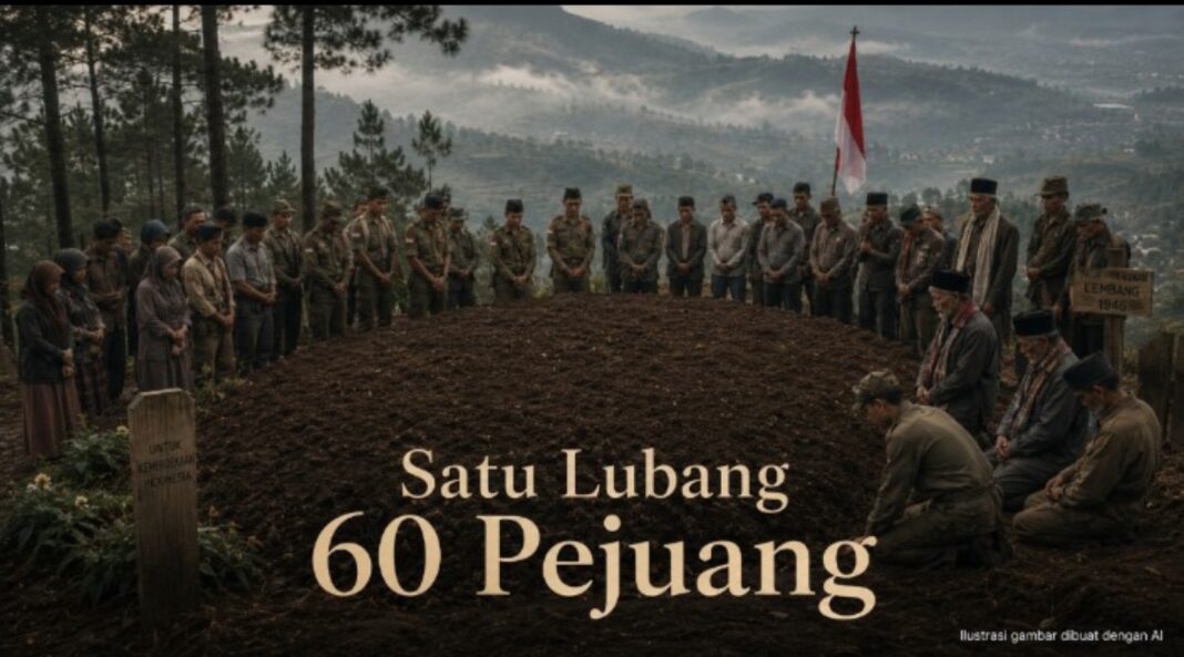jejak heroik jabar 60 jasad pejuang lembang