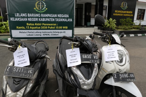 lelang rampasan kab tasikmalaya