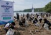 Menghadap Laut 2026 Digelar di Pangandaran, Relawan Bersihkan Pantai 15 Agustus Menghadap Laut 2026