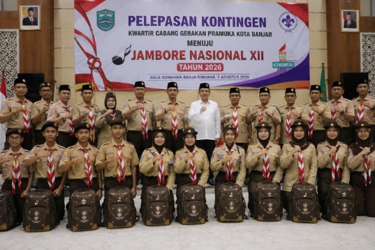pelepasan jambore banjar