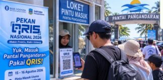 QRIS Pantai Pangandaran Bisa Dipakai di Pintu Masuk pada 15–16 Agustus 2026 QRIS Pantai Pangandaran