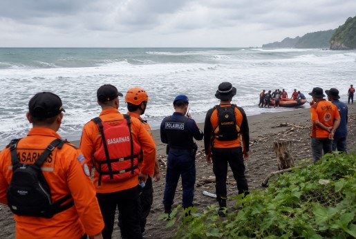 wisatawan Pantai Karangpapak