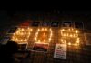 Lima Jurnalis Hilang, Jurnalis Ciamis Nyalakan 100 Lilin 5 jurnalis hilang doa bersama Ciamis - lintas priangan