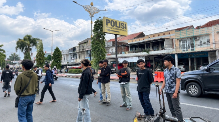Aksi KONAMI Tasikmalaya - lintas priangan