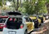 Demo Driver Maxim Tasikmalaya Buka Pertanyaan Besar, Apa itu? Aksi demo driver Maxim Tasikmalaya- lintas priangan