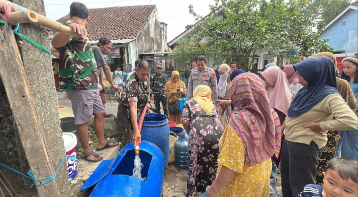Bantuan air bersih Tasikmalaya - lintas priangan