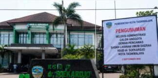 Seleksi Administrasi Dewan Pengawas RSUD dr. Soekardjo Diumumkan Dewan Pengawas RSUD