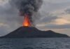 Gunung Anak Krakatau Level III Siaga, Aktivitas Dilarang dalam Radius 3 Kilometer Gunung Anak Krakatau