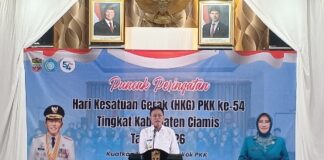 HKG PKK ke-54 Ciamis, Dari Keluarga untuk Generasi Emas 2045