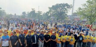 Haornas ke-43 di Ciamis, Warga Diajak Tidak ‘Mager’ Haornas ke 43 Ciamis - lintas priangan