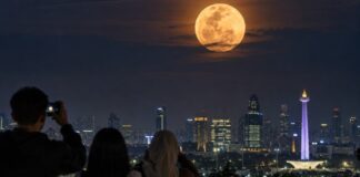 Harvest Moon Hiasi Langit Indonesia Malam Ini, BMKG Ingatkan Pasang Purnama Harvest Moon 26 September