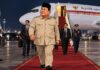 Prabowo Tiba di Indonesia Usai KTT BRICS 2026, Dorong Industrialisasi Bersama KTT BRICS 2026