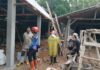 Kebakaran Dapur Kopra di Cijeungjing Ciamis, Kerugian Ditaksir Rp5 Juta Kebakaran dapur kopra Ciamis - lintas priangan