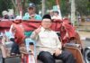 Jajal Becak Listrik Bantuan Presiden, Ketua DPRD Kota Tasikmalaya Titip Pesan untuk Penerima Ketua DPRD Kota Tasikmalaya