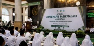 Ohan Hafiz Tasikmalaya Wisuda 44 Peserta, 26 Tuntaskan Hafalan 30 Juz Ohan Hafiz Tasikmalaya