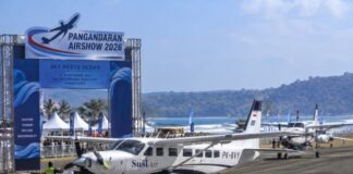 Hari Terakhir Pangandaran Airshow 2026, Pesawat Peserta Kembali ke Basis Pangandaran Airshow 2026