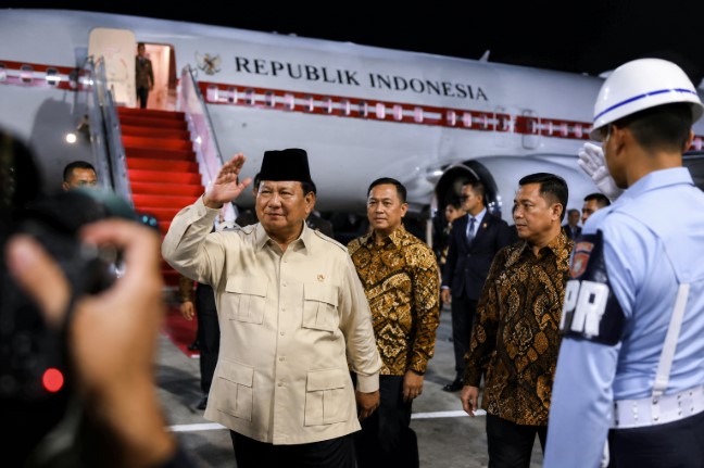 Prabowo di Vladivostok