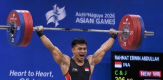 Rahmat Erwin Pecahkan Dua Rekor Dunia, Raih Emas Asian Games 2026 Rahmat Erwin Abdullah