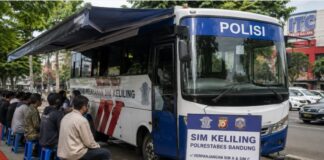 SIM Keliling Bandung 2 September Buka di ITC Kebon Kalapa dan Tenth Avenue SIM Keliling Bandung