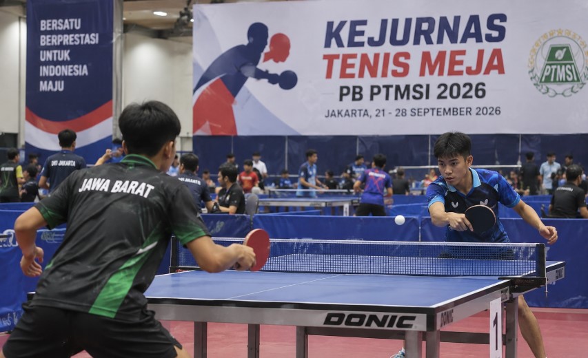 atlet tenis meja Jawa Barat