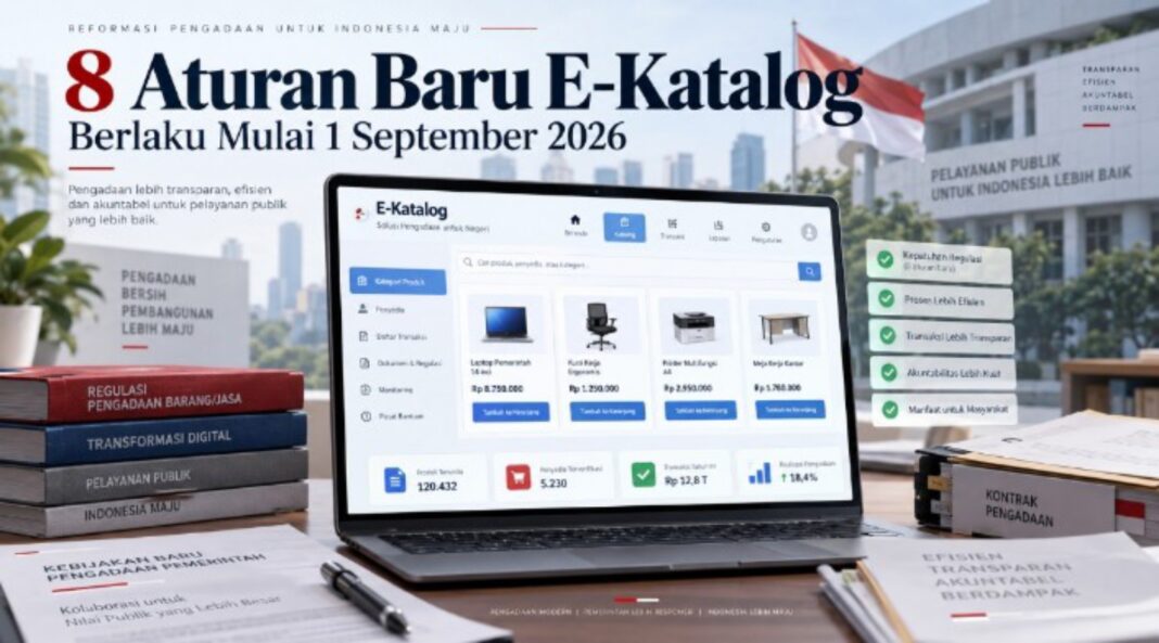 aturan baru E-Katalog