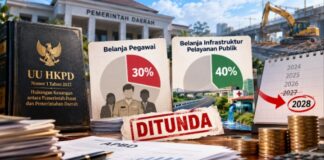Aturan Belanja Pegawai 30 Persen dan Infrastruktur 40 Persen Resmi Ditunda