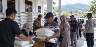 437.793 Keluarga Terima Bantuan Beras Garut, Distribusi Ditarget Tuntas September bantuan beras Garut