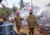 Rumah Lansia di Banjaranyar Ciamis Ludes Terbakar, Kerugian Rp75 Juta kebakaran Banjaranyar Ciamis - lintas priangan