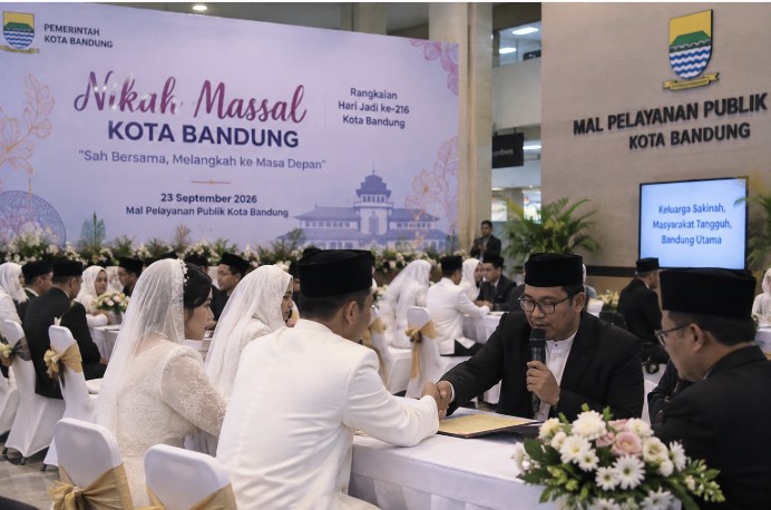 nikah massal Kota Bandung