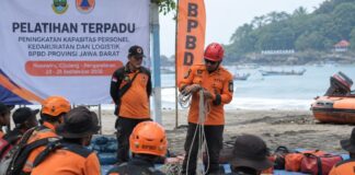 Pelatihan Personel Kedaruratan BPBD Jabar di Pangandaran Berakhir 25 September
