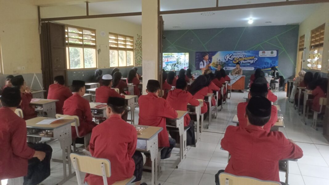 pendidikan politik pemilih pemula siswa tarbiyatul ummah tasikmalaya