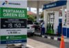 Pertamax Green 95 Naik Rp2.550 Jadi Rp19.150 per Liter Mulai 2 September pertamax green 95