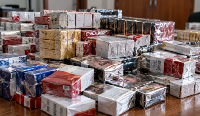 rokok ilegal Cianjur - lintas priangan